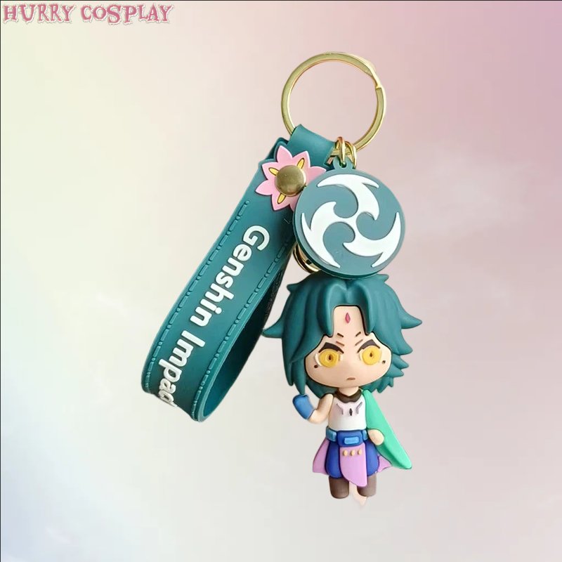 Genshin Impact,Keychain,Genshin Impact Cute Doll Keychain Pendant